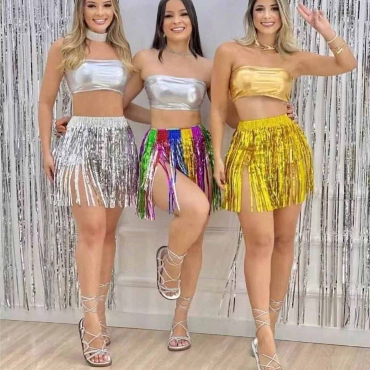 SAIA DE FITILHO PARA CARNAVAL