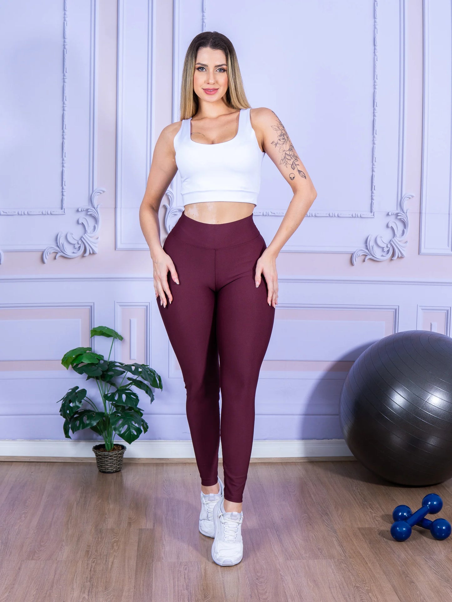 CALÇA LEGGING SUPLEX CINTURA ALTA FITNESS - [SUPER RESISTENTE]